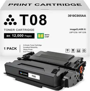 LeciRoba T08 Compatible Toner Cartridge for Canon 3010C005A T08 Black Toner Cartridge for Canon ImageCLASS X LBP 1238, LBP1238, LBP1238ii, MF1238, MF1238ii, XMF1238, 1238i Printer (1-Pack) LeciRoba T08 Compatible Toner Cartridge for Canon 3010C005A T08 Black Toner Cartridge for Canon ImageCLASS X LBP 1238, LBP1238, LBP1238ii, MF1238, MF1238ii, XMF1238, 1238i Printer (1-Pack)
