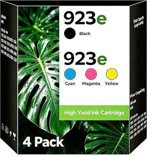923 Ink Cartridges for HP Printers 8130e 923XL Ink Cartridges Combo Pack 923 Ink Cartridges for HP Printers 8130e 923XL Ink Cartridges Combo Pack