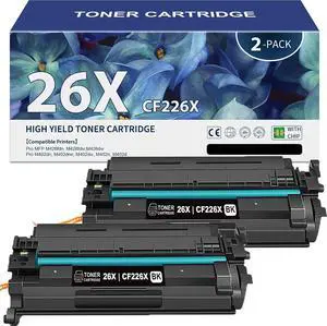 26X CF226X Toner Cartridge Compatible for HP 26A CF226A 26X Black 26X CF226X Toner Cartridge Compatible for HP 26A CF226A 26X Black