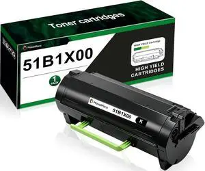 MasaiMara 51B1X00 Extra High Yield Compatible Toner Cartridge for Lexmark MS517 MS517dn MX517de MS617 MS617dn MX617de Printers (Black, 1-Pack) MasaiMara 51B1X00 Extra High Yield Compatible Toner Cartridge for Lexmark MS517 MS517dn MX517de MS617 MS617dn MX617de Printers (Black, 1-Pack)