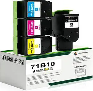 MasaiMara 71B10K0 71B10C0 71B10M0 71B10Y0 71B10 Compatible Toner Cartridges for Lexmark CS317 CS417 CS517 CS317dn CS417dn CS517de CX317 CX417 CX517 CX317dn CX417de CX517de Printer (4-Pack) MasaiMara 71B10K0 71B10C0 71B10M0 71B10Y0 71B10 Compatible Toner Cartridges for Lexmark CS317 CS417 CS517 CS317dn CS417dn CS517de CX317 CX417 CX517 CX317dn CX417de CX517de Printer (4-Pack)