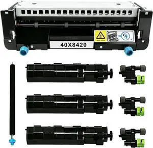 40X8420 40X8425 40X7743 Remanufactured Fuser Maintenance Kit Type 00 Fuser Unit Replacement for MS810 MS811 MS812 MS817 MX710 MX711 MX810 MX811 MX812 M5155 M5163 M5170 Printer (110V, 200000 Pages) 40X8420 40X8425 40X7743 Remanufactured Fuser Maintenance Kit Type 00 Fuser Unit Replacement for MS810 MS811 MS812 MS817 MX710 MX711 MX810 MX811 MX812 M5155 M5163 M5170 Printer (110V, 200000 Pages)