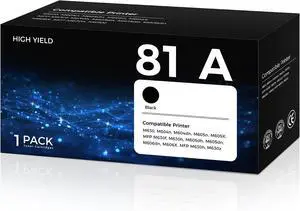 81A Toner Compatible for HP Laser Jet 81A Black Toner Cartridge CF281A 81A Toner Compatible for HP Laser Jet 81A Black Toner Cartridge CF281A