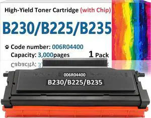 B230 B225 B235 Toner Cartridge (with Chip) for Xerox Printer,006R04400 Replacement C325 C320 Ink Cartridge,Compatible with Xerox B225 B235 Color Multifunction Printer 006R04399 006R04401 (Black) B230 B225 B235 Toner Cartridge (with Chip) for Xerox Printer,006R04400 Replacement C325 C320 Ink Cartridge,Compatible with Xerox B225 B235 Color Multifunction Printer 006R04399 006R04401 (Black)
