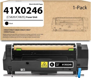 Vylent CS820 CX825 41X0246 Fuser Unit with Chip 300,000 Pages Yield 110V Vylent CS820 CX825 41X0246 Fuser Unit with Chip 300,000 Pages Yield 110V
