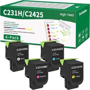 C231HK0 C231HC0 C231HM0 C231HY0 High-Yield Toner Cartridge C231H C2310 C231HK0 C231HC0 C231HM0 C231HY0 High-Yield Toner Cartridge C231H C2310