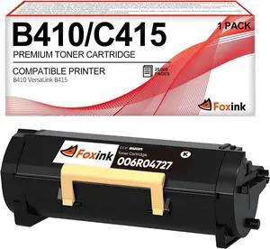B415 Toner Cartridge Compatible for Xerox B415VDN Toner Cartridge for Xerox B410 B410DN VersaLink B415 B415DN B415VDN Printer, 006R04727 Ultra High Yeild Toner, 25K Pages B415 Toner Cartridge Compatible for Xerox B415VDN Toner Cartridge for Xerox B410 B410DN VersaLink B415 B415DN B415VDN Printer, 006R04727 Ultra High Yeild Toner, 25K Pages
