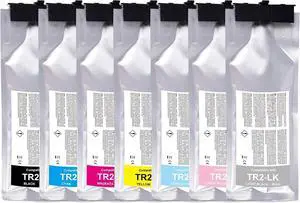Compatible TR2 Ink Cartridges Replacement for Roland TrueVIS SG-300 SG-540 SG2-300 SG2-540 SG2-640 SG3-300 SG3-540 VG-540 VG-640 Printers, TR2 Ink 7 Pack(1BK/1C/1M/1Y/1LC/1LM/1LK) Compatible TR2 Ink Cartridges Replacement for Roland TrueVIS SG-300 SG-540 SG2-300 SG2-540 SG2-640 SG3-300 SG3-540 VG-540 VG-640 Printers, TR2 Ink 7 Pack(1BK/1C/1M/1Y/1LC/1LM/1LK)