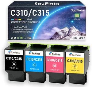 C310 C315 Toner Cartridge Set Replacement for Xerox 006R04356 006R04357 006R04358 006R04359 for Xerox C310 C310DNI C310DNIM C315 C315DNI Printer Ink (4-PackB+CMY,3000+2000x3 Pages) C310 C315 Toner Cartridge Set Replacement for Xerox 006R04356 006R04357 006R04358 006R04359 for Xerox C310 C310DNI C310DNIM C315 C315DNI Printer Ink (4-PackB+CMY,3000+2000x3 Pages)