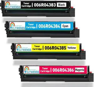 C230 C235 C225 Toner Cartridge with Chip Works with Xerox C230/DNI C235/DNI Color Printer Replacement for Xerox 006R04383 006R04384 006R04385 006R04386 Toner (BK/C/M/Y, 4-Pack) C230 C235 C225 Toner Cartridge with Chip Works with Xerox C230/DNI C235/DNI Color Printer Replacement for Xerox 006R04383 006R04384 006R04385 006R04386 Toner (BK/C/M/Y, 4-Pack)
