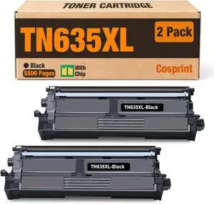 TN635XL TN635 Toner Cartridge MFC-L8930CDW (5,500 pages) Compatible for Brother TN635XXL TN-635XL TN-635 for MFC-L8730CDW HL-L8570CDW MFC-L8970CDW HL-L8430CDW HL-L8430CDWT MFC-EX575 Printer (2 Black) TN635XL TN635 Toner Cartridge MFC-L8930CDW (5,500 pages) Compatible for Brother TN635XXL TN-635XL TN-635 for MFC-L8730CDW HL-L8570CDW MFC-L8970CDW HL-L8430CDW HL-L8430CDWT MFC-EX575 Printer (2 Black)