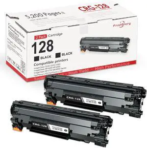 128 Black Toner Cartridge 2 Pack Replacement for Canon 128 CRG-128 Toner 128 Black Toner Cartridge 2 Pack Replacement for Canon 128 CRG-128 Toner