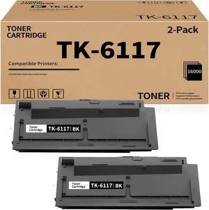 TK6117 High Yield Toner Cartridge Replacement for Kyocera TK-6117 TK6117 1T02P10US0 Toner Compatible with Kyocera M4125idn M4132idn Printer ( Black , 2 Pack) TK6117 High Yield Toner Cartridge Replacement for Kyocera TK-6117 TK6117 1T02P10US0 Toner Compatible with Kyocera M4125idn M4132idn Printer ( Black , 2 Pack)