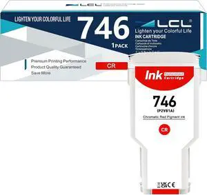 746 Ink Cartridge Replacement for HP 746 Chromatic Red Ink Cartridge P2V81A for DesignJet Z6 DesignJet Z9+ Large Format Printer (300ml) 746 Ink Cartridge Replacement for HP 746 Chromatic Red Ink Cartridge P2V81A for DesignJet Z6 DesignJet Z9+ Large Format Printer (300ml)