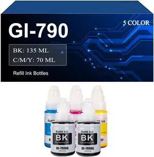 GI 790 GI-790 Refill Ink Bottles Compatible for Canon PIXMA G1000 G1010 G2000 G2002 G2010 G3000 G3010 G4000 G4010 Printers, Ink Refill Bottle GI 790 GI-790 Refill Ink Bottles Compatible for Canon PIXMA G1000 G1010 G2000 G2002 G2010 G3000 G3010 G4000 G4010 Printers, Ink Refill Bottle
