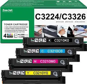 C3210 C3224 MC3224 Toner Cartridges Replacement for Lexmark C3224 MC3426 MC3326 C3326 C3426 MC3224 Printer Toner C3210K0 C3210C0 C3210M0 C3210Y0 MC3224 C3224DW Toner Cartridges 4-Pack (with Chip) C3210 C3224 MC3224 Toner Cartridges Replacement for Lexmark C3224 MC3426 MC3326 C3326 C3426 MC3224 Printer Toner C3210K0 C3210C0 C3210M0 C3210Y0 MC3224 C3224DW Toner Cartridges 4-Pack (with Chip)
