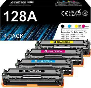 128A Toner Cartridges Replacement for HP 128A CE320A CE321A CE322A CE323A 128A Toner Cartridges Replacement for HP 128A CE320A CE321A CE322A CE323A