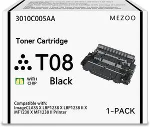 T08 Black Toner Cartridge High Capacity Compatible for Canon T08 3010C005AA T08 Black Toner Cartridge High Capacity Compatible for Canon T08 3010C005AA