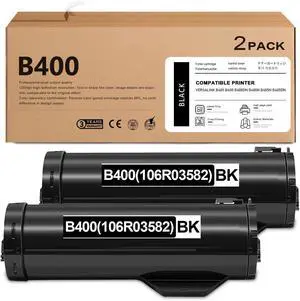 B400 B405 106R03582 Black Toner 2 Pack Versalink B400/B405 Toner B400 B405 106R03582 Black Toner 2 Pack Versalink B400/B405 Toner
