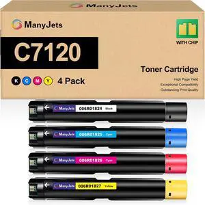 C7120 C7125 C7130 Toner Cartridges 4-Pack High Yield (BK/C/M/Y) C7120 C7125 C7130 Toner Cartridges 4-Pack High Yield (BK/C/M/Y)