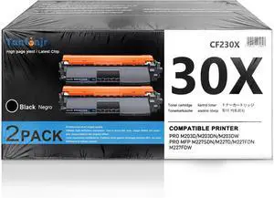 30X CF230X Toner Cartridge Black 2-Pack 30X CF230X Toner Cartridge Black 2-Pack