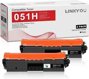 051H Toner Cartridge : 2 Pack CRG 051H Replacement for Canon 051H 051 Toner Cartridge for imageCLASS MF263dn MF264dw MF266dw MF267dw MF269dw LBP162dw LBP161dn Printer - Black 051H Toner Cartridge : 2 Pack CRG 051H Replacement for Canon 051H 051 Toner Cartridge for imageCLASS MF263dn MF264dw MF266dw MF267dw MF269dw LBP162dw LBP161dn Printer - Black