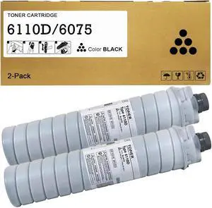 6110D 6075 Toner Cartridge 885400 Black Toner Compatible for IM7000 IM8000 IM9000 Aficio 1060 1075 2051 2060 2075 MP5500 MP6000 MP6001 MP6002 6500 7000 7502 7500 MP8000 Printer(2-Pack) 6110D 6075 Toner Cartridge 885400 Black Toner Compatible for IM7000 IM8000 IM9000 Aficio 1060 1075 2051 2060 2075 MP5500 MP6000 MP6001 MP6002 6500 7000 7502 7500 MP8000 Printer(2-Pack)