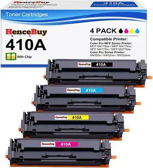 410A Toner Cartridges for HP 410A Toner Cartridge 4 Pack 410A Toner Cartridges for HP 410A Toner Cartridge 4 Pack