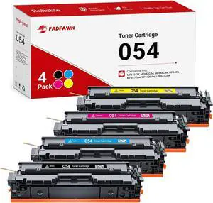 054 Toner Cartridges 4 Pack Replacement for Canon 054 for Color ImageCLASS MF644Cdw MF641CW MF642Cdw MF640C MF641Cdw MF643Cdw MF645Cx LBP622Cdw Printer (Black Cyan Magenta Yellow) 054 Toner Cartridges 4 Pack Replacement for Canon 054 for Color ImageCLASS MF644Cdw MF641CW MF642Cdw MF640C MF641Cdw MF643Cdw MF645Cx LBP622Cdw Printer (Black Cyan Magenta Yellow)