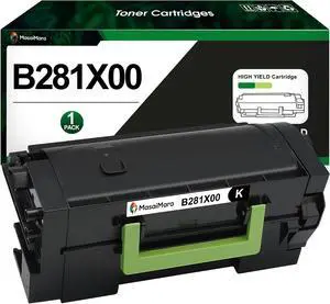 MasaiMara B281X00 Extra High Yield Compatible Toner Cartridge Replacement for Lexmark B2865 B2865dw MB2770 MB2770adwhe Printer (Black, 1-Pack) MasaiMara B281X00 Extra High Yield Compatible Toner Cartridge Replacement for Lexmark B2865 B2865dw MB2770 MB2770adwhe Printer (Black, 1-Pack)