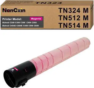Compatible Konica TN324 TN512 TN514 Toner Magenta Cartridge Compatible Konica TN324 TN512 TN514 Toner Magenta Cartridge
