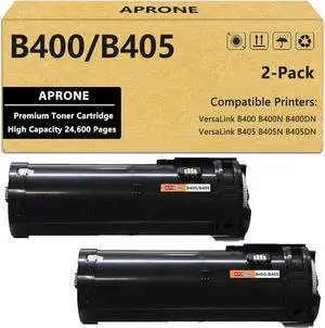 APRONE B400 B405 Black Toner Cartridge Compatible for Xerox APRONE B400 B405 Black Toner Cartridge Compatible for Xerox