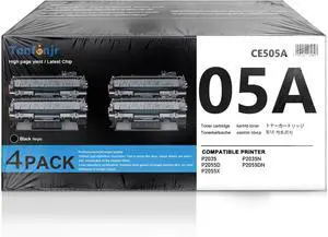 05A Toner Cartridge High Yield (2300 Pages) Compatible for HP CE505A 05A Toner Cartridge High Yield (2300 Pages) Compatible for HP CE505A