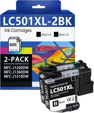 LC501XL LC501XLBK High Yield Ink Cartridges LC501XL LC501XLBK High Yield Ink Cartridges