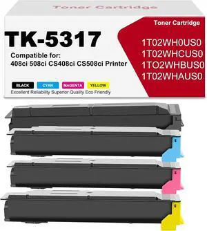 Compatible TK-5317 Toner CMYK for 408/508ci 80k Pages Compatible TK-5317 Toner CMYK for 408/508ci 80k Pages