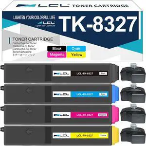 TK-8327 TK8327 High Capacity Toner Cartridge Set 4-Pack Replacement for Kyocera TK-8327K TK-8327C TK-8327M TK-8327Y Toner Compatible with Kyocera TASKalfa 2551ci Printer (Black Cyan Magenta Yellow) TK-8327 TK8327 High Capacity Toner Cartridge Set 4-Pack Replacement for Kyocera TK-8327K TK-8327C TK-8327M TK-8327Y Toner Compatible with Kyocera TASKalfa 2551ci Printer (Black Cyan Magenta Yellow)