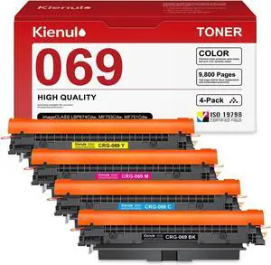 069 Toner Cartridge Set (4-Pack,B/C/M/Y), CRG069 CRG-069 CRG 069 Toner Replacement for Canon Color ImageCLASS MF753Cdw MF751Cdw MF752Cdw MF756Cx LBP674Cdw LBP673Cdw LBP674Cx Printer Toner 069 Toner Cartridge Set (4-Pack,B/C/M/Y), CRG069 CRG-069 CRG 069 Toner Replacement for Canon Color ImageCLASS MF753Cdw MF751Cdw MF752Cdw MF756Cx LBP674Cdw LBP673Cdw LBP674Cx Printer Toner
