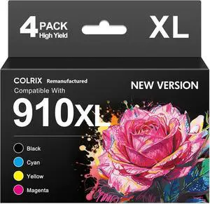 910XL Ink Cartridges Combo Pack Compatible for HP OfficeJet 8015e 8025e 910XL Ink Cartridges Combo Pack Compatible for HP OfficeJet 8015e 8025e