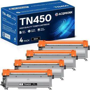 TN450 TN-450 Toner Cartridge Black Replacement for Brother TN450 TN-450 TN 450 HL-2240D HL-2275DW HL-2280DW MFC-7860DW DCP-7060D DCP-7065DN IntelliFax-2840 IntelliFAX-2940 Printer 4 Pack TN450 TN-450 Toner Cartridge Black Replacement for Brother TN450 TN-450 TN 450 HL-2240D HL-2275DW HL-2280DW MFC-7860DW DCP-7060D DCP-7065DN IntelliFax-2840 IntelliFAX-2940 Printer 4 Pack