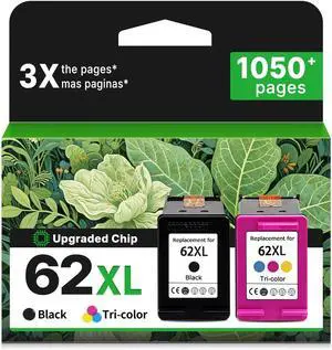 Relcolor 62XL Ink Cartridges Replacement for HP 62 XL Black Color Combo Pack for HP62 HP62XL with Printer Envy 7640 7645 5540 5545 OfficeJet 200 250 5740 5745 5542 5665 5661 5544 5560 5640 5663 5742 Relcolor 62XL Ink Cartridges Replacement for HP 62 XL Black Color Combo Pack for HP62 HP62XL with Printer Envy 7640 7645 5540 5545 OfficeJet 200 250 5740 5745 5542 5665 5661 5544 5560 5640 5663 5742