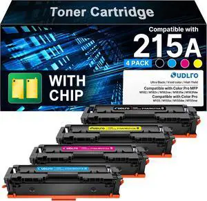 Compatible for HP 215A Toner Cartridge for HP M182nw 183fw 215a ink 4 Pack Compatible for HP 215A Toner Cartridge for HP M182nw 183fw 215a ink 4 Pack