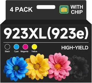 923XL 923 Ink Cartridges for HP Printers Replacement for HP 923 923XL Ink Cartridges Combo Pack for OfficeJet Pro 8120e 8125e 8130e 8135e 8138e 8139e 8120 8122 8125 8130 8135 8138 8139 (with CHIP) 923XL 923 Ink Cartridges for HP Printers Replacement for HP 923 923XL Ink Cartridges Combo Pack for OfficeJet Pro 8120e 8125e 8130e 8135e 8138e 8139e 8120 8122 8125 8130 8135 8138 8139 (with CHIP)