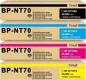 BP-NT70 Toner Cartridge BP-NT70BA BP-NT70CA BP-NT70MA BP-NT70YA Ink 4-Pack BP-NT70 Toner Cartridge BP-NT70BA BP-NT70CA BP-NT70MA BP-NT70YA Ink 4-Pack