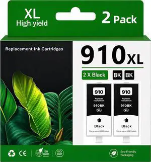 910XL Ink Cartridges Combo Pack, 2Black, 2 Pack 910XL Ink Cartridges Combo Pack, 2Black, 2 Pack