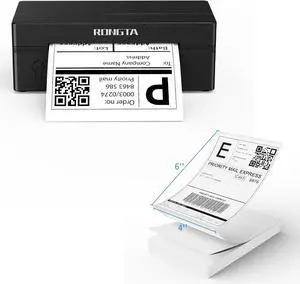 Rongta Bluetooth Shipping Label Printer for Shipping Packages, with 100Pcs 4x6 inch Thermal Labels Rongta Bluetooth Shipping Label Printer for Shipping Packages, with 100Pcs 4x6 inch Thermal Labels