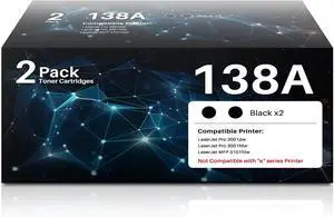 138A Toner Cartridge Replacement for HP 138A W1380A 138X W1380X Toner 138A Toner Cartridge Replacement for HP 138A W1380A 138X W1380X Toner
