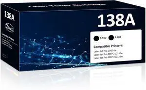 138A Black LaserJet Toner Cartridge Replacement for HP 138A W1380A Toner 138A Black LaserJet Toner Cartridge Replacement for HP 138A W1380A Toner