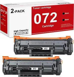 High Yield 072 Black Toner Cartridge Replacement for Canon 072 Toner High Yield 072 Black Toner Cartridge Replacement for Canon 072 Toner