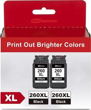 PG-260XL Black Ink Cartridge Replacement PG 260XL for Canon PG-260 Black Ink Cartridge for Canon TS6420a Ink Cartridges Work for PIXMA TS6400 TS6420 TS5320 TR7020a TR7020 TR7022 TR7022a (2 Pack) PG-260XL Black Ink Cartridge Replacement PG 260XL for Canon PG-260 Black Ink Cartridge for Canon TS6420a Ink Cartridges Work for PIXMA TS6400 TS6420 TS5320 TR7020a TR7020 TR7022 TR7022a (2 Pack)