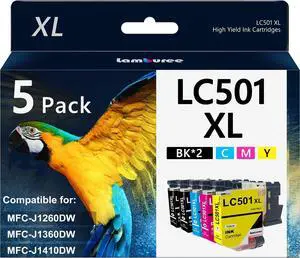 LC501XL Ink Cartridge Replacment for Brother LC501 LC501XL LC501XL Ink Cartridge Replacment for Brother LC501 LC501XL